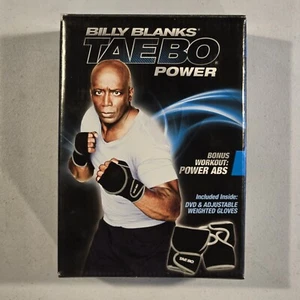 Billy Blanks - TaeBo Power DVD 2011 with Adjustable Weighted Gloves Kit WORKOUT - Picture 1 of 4