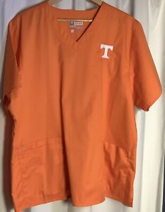 Scrub top size 2xl, University of Tennessee, Orange, Wonder Wink, Pockets