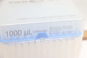 (96-Pk) VWR Punta per pipette 100-1000ul sterile con rack 76322-522 - Foto 1 di 3