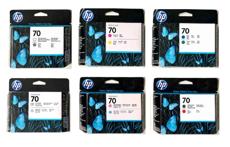Original Printer Head HP 70 Designjet Z2100 Z3100/C9404A C9405A C9406A C9407A - Image 1 of 1