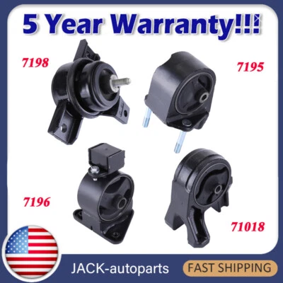 FOR 2011-2013 KIA SORENTO 2.4L 3.5L FWD ENGINE MOTOR & TRANS MOUNT 4PCS SET NEW - Image 1 of 4