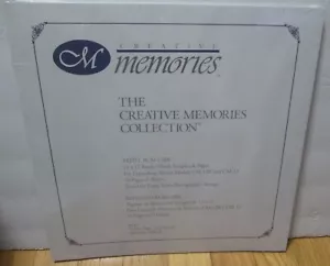 Creative Memories 12x12 Rand leer Sammelalbum 10 Seiten RCM-12BB 5 Blatt Neu in Verpackung - Bild 1 von 6
