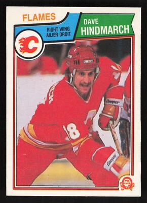 1983-84 O-Pee-Chee #82 Dave Hindmarch Card TCCCX - Image 1 of 2