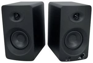 Rockville ASM4 Powered Studio Monitor Speaker Pair 4" 2-Way 200W Black - Picture 1 of 9