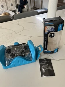 Afterglow Wireless Pro Controller Signature Blue for Wii U BRAND NEW! OPEN BOX! - Picture 1 of 4