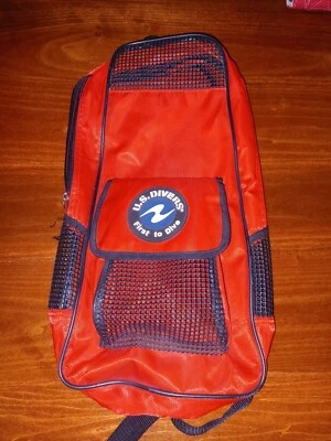 U.S. Divers First to Dive Aqua Lung Backpack durable water material w/ Velcor - Image 1 of 4