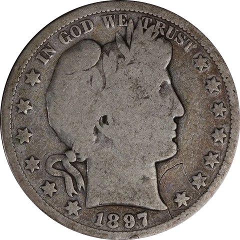 1897-S Barber Half Dollar Great Deals From The Executive Coin Company Cover