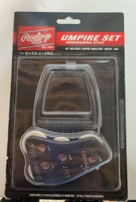 Kit de accesorios para árbitro Rawlings UBBD juego de tres piezas estilo profesional árbitro Foto 1 de 2