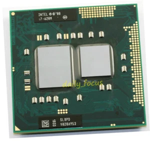 Procesador CPU Intel Core i7-620M 2,66 GHz Socket G1 2 núcleos SLBTQ 4 MB - Imagen 1 de 4