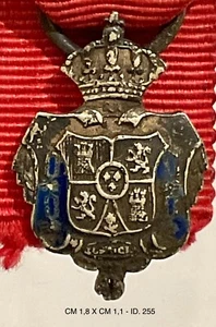 SPAGNA ORDINE DI ALFONSO XIII° DECORAZIONE MIGNON - Imagen 1 de 8