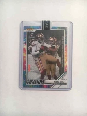 2022 PANINI INSTANT ROBBIE GOULD SENDS 49'ERS TO CHAMPIONSHIP VERSICOLOR #3/5 🔥 - Image 1 of 2