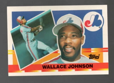 1990 Topps Big #46 Wallace Johnson NM - Image 1 of 2