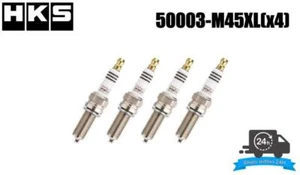 HKS 50003-M45XL Super Fire Racing Iridium Spark Plugs Heat Range No.9 Set 4 16mm - Picture 1 of 9