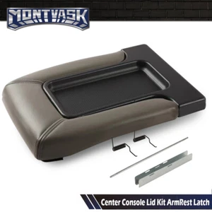 Light Grey Fit For 99-07 Silverado GM 19127364 Center Console Lid Repair Kit - Picture 1 of 8