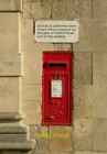 Photo 6x4 Worksop Railway Station postbox Ref S80 3 Standard GVIR wall bo c2015