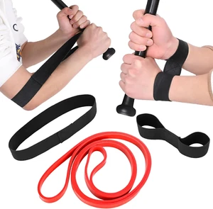 Baseball Swing Trainer Bands- Elastic Baseball Softball Hitting Resistance Bands - Picture 1 of 12