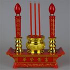 Bougie électrique bouddhiste 9 pouces lampe à bougie Avalokitesvara Bouddha chinois DEL lampe à bougie