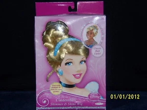 Shimmer Blonde Classic Ball Updo! Cinderella's Disney Costume Wig -NIB - Picture 1 of 2