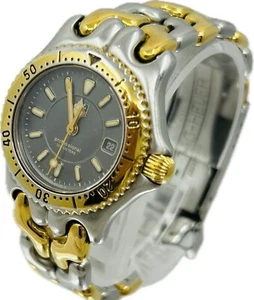 Reloj de cuarzo para mujer Tag Heuer Professional 200 S/el WG1320-0 gris 28 mm A3257 - Imagen 1 de 12