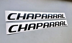 Chaparral Boats Decals SET OF 2 Vinyl Decal Stickers - Picture 1 of 4