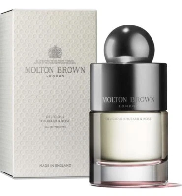 Molton Brown Delicious Rhubarb & Rose Eau de Toilette 100ml Brand New Sealed
