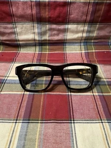 Christian Dior IconO S1I 2000 Black Eyeglasses 55-17-140 M L - Picture 1 of 5