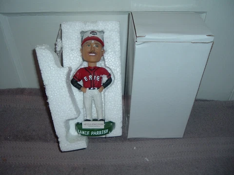 NEW Erie Seawolves Manger Lance Parrish BobbleHead SGA  IN BOX DETROIT TIGERS Cover
