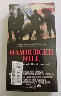 Hamburger Hill VHS SEALED Vestron Video Don Cheadle Dylan McDermott VTG  Foto 1 de 4