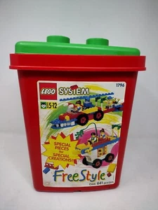 Legos - Freestyle Lego System 1796 - LEERER EIMER  - Bild 1 von 7