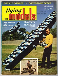 Rivista FLYING MODELS dicembre 1970 Nord America B-25: doppia scala R/C - Foto 1 di 3