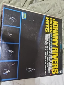 JOHNNY RIVERS-GOLDEN HITS-LP9324-COMPILATION-1980-REISSUE-CLUB EDITION-VG+ LP - Picture 1 of 2