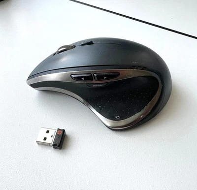 Logitech MX Performance Wireless Maus 1500 DPI Laser Mouse 9 Tasten Funktionen - Bild 1 von 4