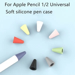 8PCS Silicone Pen Nib Case Ersatz Stylus Tip Cover für Apple Pencil 1st / 2nd - Bild 1 von 21