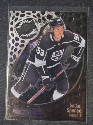 22-23 Skybox Metal Universe Jordan Spence Rookie 🚨🚨🚨 Los Angeles Kings  - Image 1 of 2