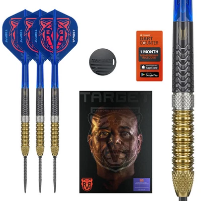 TARGET - 23g - RVB GEN 6 - Steel Tip Swiss Point - 95% Tungsten Darts - image 1 of 4