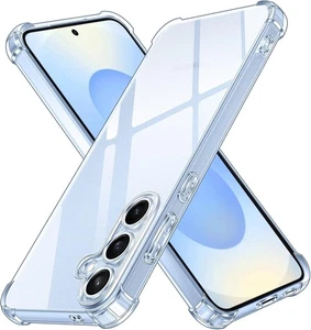 Hülle Case Cover Transparent für Samsung Galaxy S25 Edge S24 FE S23 Plus Ultra - Bild 1 von 5