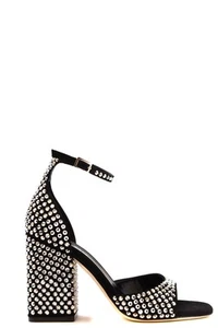 PARIS TEXAS Black Sandals PX982C XSACH ESL2008 - Picture 1 of 6