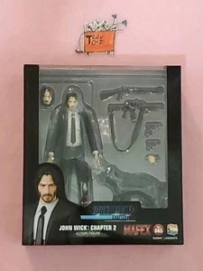 FIGURA DE ACCIÓN JOHN WICK CAPÍTULO 2 MAFEX Nº 085 Medicom Toy Keanu Reeves - Imagen 1 de 3