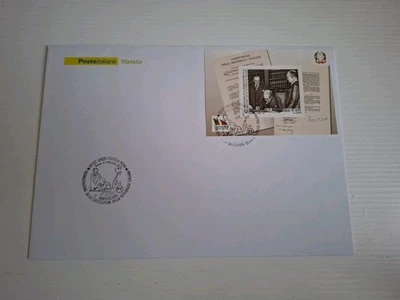 BUSTA Poste Italiane 70 Anniversario Costituzione Italiana con FOGLIETTO  - Immagine 1 di 4