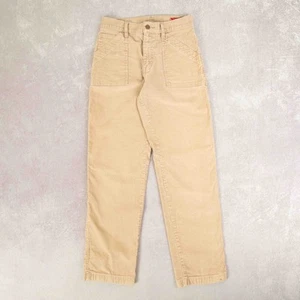 Levi's Vintage Cord Trousers W26 L30 Women's Beige Corduroy - Picture 1 of 7