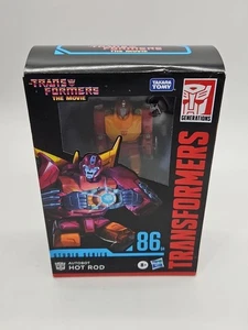 Figura de acción Hasbro Transformers Studio Series Hot Rod 86 Voyager Class - F0712 - Imagen 1 de 10