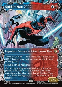 MTG Marvel's Spider-Man Spider-Man 2099 (0216) (Borderless) (R) NON FOIL NM - Bild 1 von 1