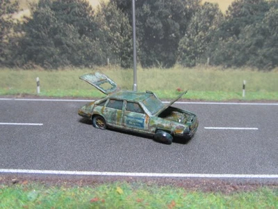 1:87 Audi 100 GL Avant Scheunenfund Autowrack Schrottplatz Patina H0 HO UNIKAT - Bild 1 von 4