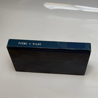 Vintage Poems Oscar Wilde Hardcover Library Edition Poetry Boni & Liveright 1927 - Image 1 of 4