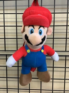 Super Mario Soft Plush Doll Backpack al Gamer Gift NEW STOCK 16" - Picture 1 of 4