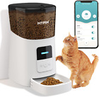 Automatic Cat Feeder, MYPIN 6L Wifi Automatic Smart Pet Feeder Cat Food Dispense