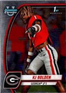 2024 Bowman Chrome U #115 KJ Bolden 1st Bowman Georgia - Bild 1 von 2