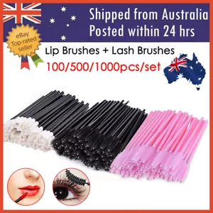 100-1000PCS Disposable Mascara Wands Eyelash Brushes Lash Extension Applicator - Picture 1 of 28