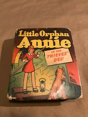 Little Orphan Annie in the Thieves' Den Harold Gray 1948, Whitman BLB# 1446 - Image 1 of 4