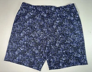 Under Armour Golf Men's 38 Blue Floral Camo Performance Shorts 9" Inseam *MINT* - Picture 1 of 9